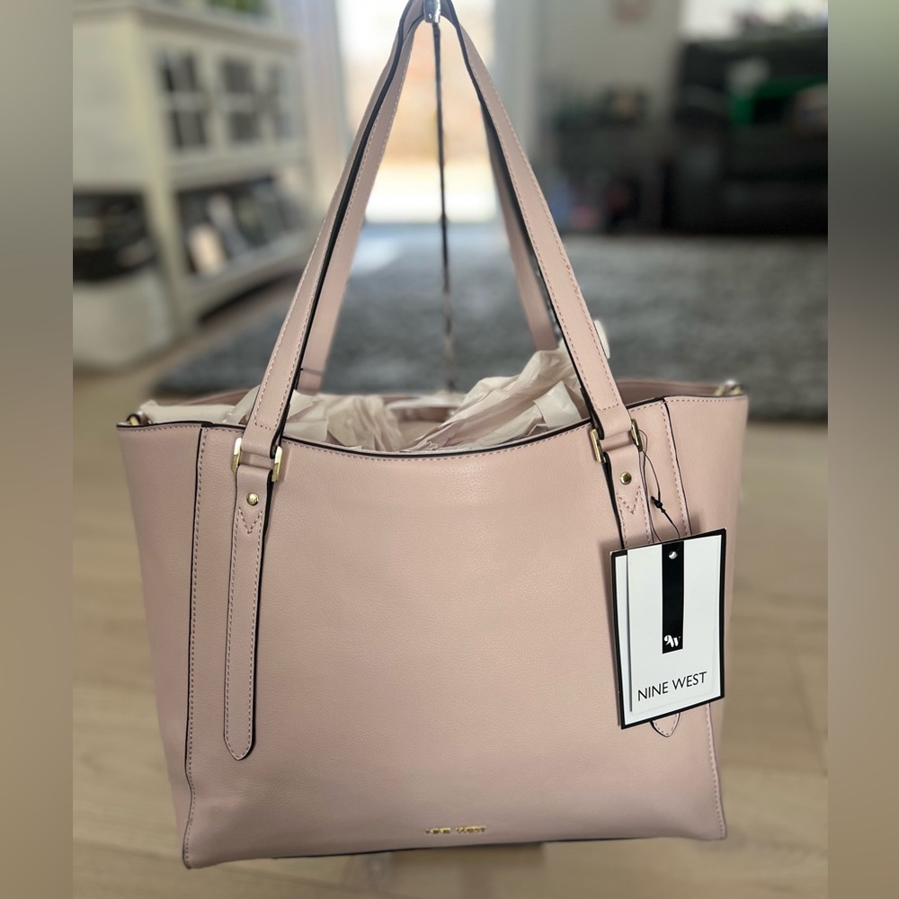 Nine West NWT Pink Tote Bag